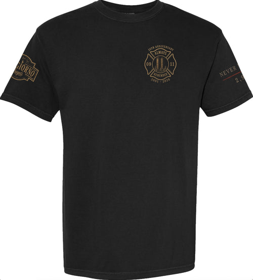 9/11 25th Anniversary Bongiorno Bagels T-Shirts